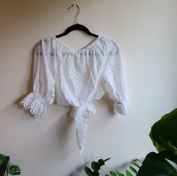 SWAPPED - NWT Daisy Chain Tie Top - Picture 5 of 12